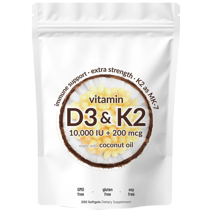 Vitamin D3 & K2 - 180 Softgels