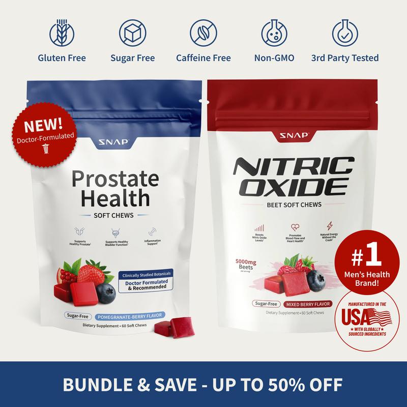 Prostate Health and Nitric Oxide Chews