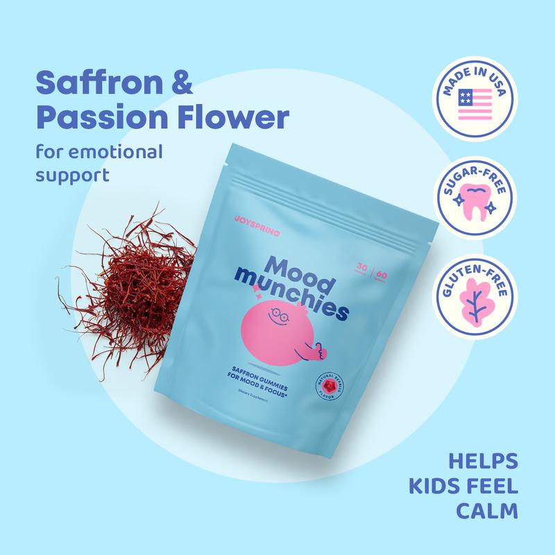 Mood Munchies Saffron Gummies for Mood & Focus