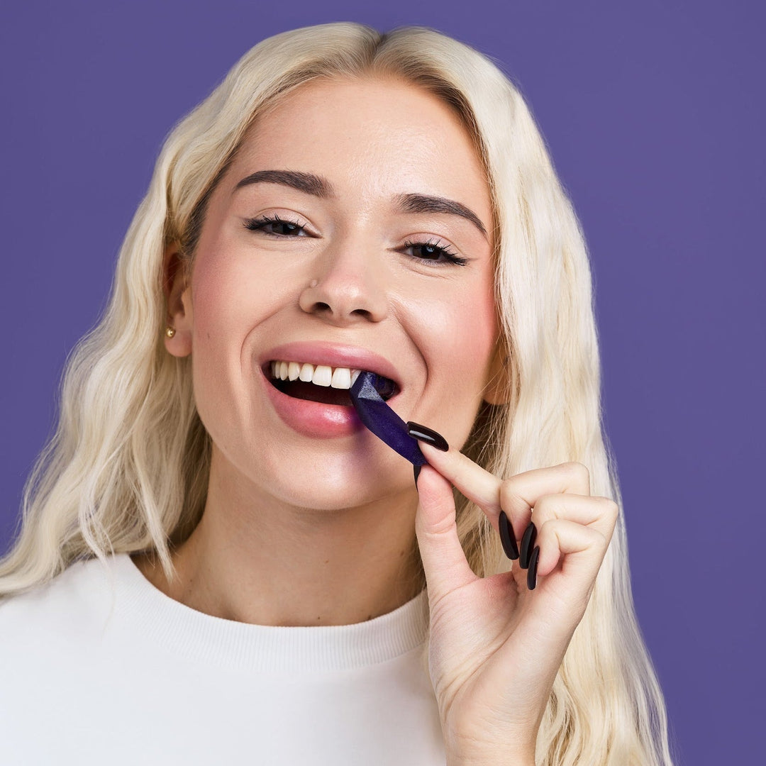 Purple Teeth Whitening Strips – Fast Results, Zero Sensitivity