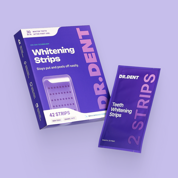 Purple Teeth Whitening Strips – Fast Results, Zero Sensitivity
