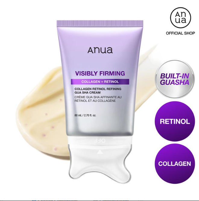 Visibly Firming Collagen + Retinol Gua Sha Cream