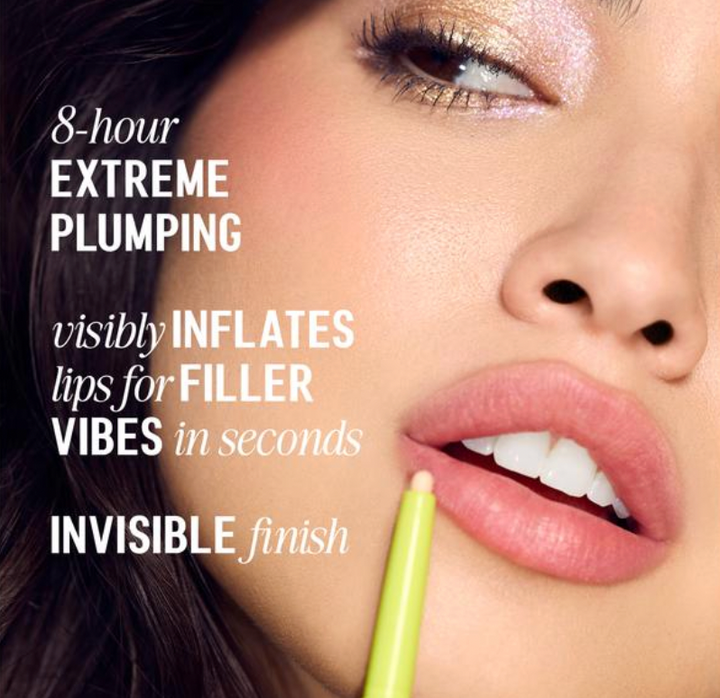 INVISIBLE EXTREME PLUMPING LIP LINER Colorless Finish for 8 Hours Extreme Plumping with Spicy Rush