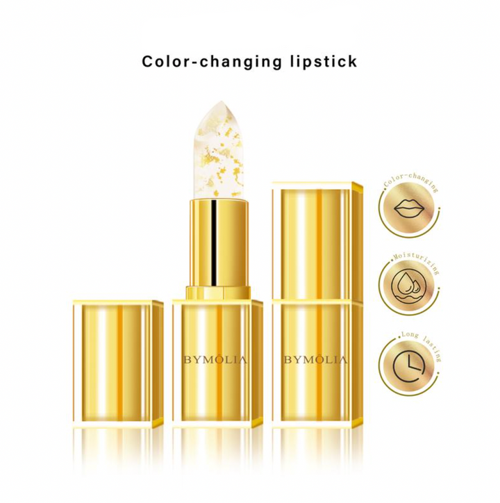 Transferproof Color-Changing Lipstick - Long-Lasting, Moisturizing, Temperature-Sensitive Color Change