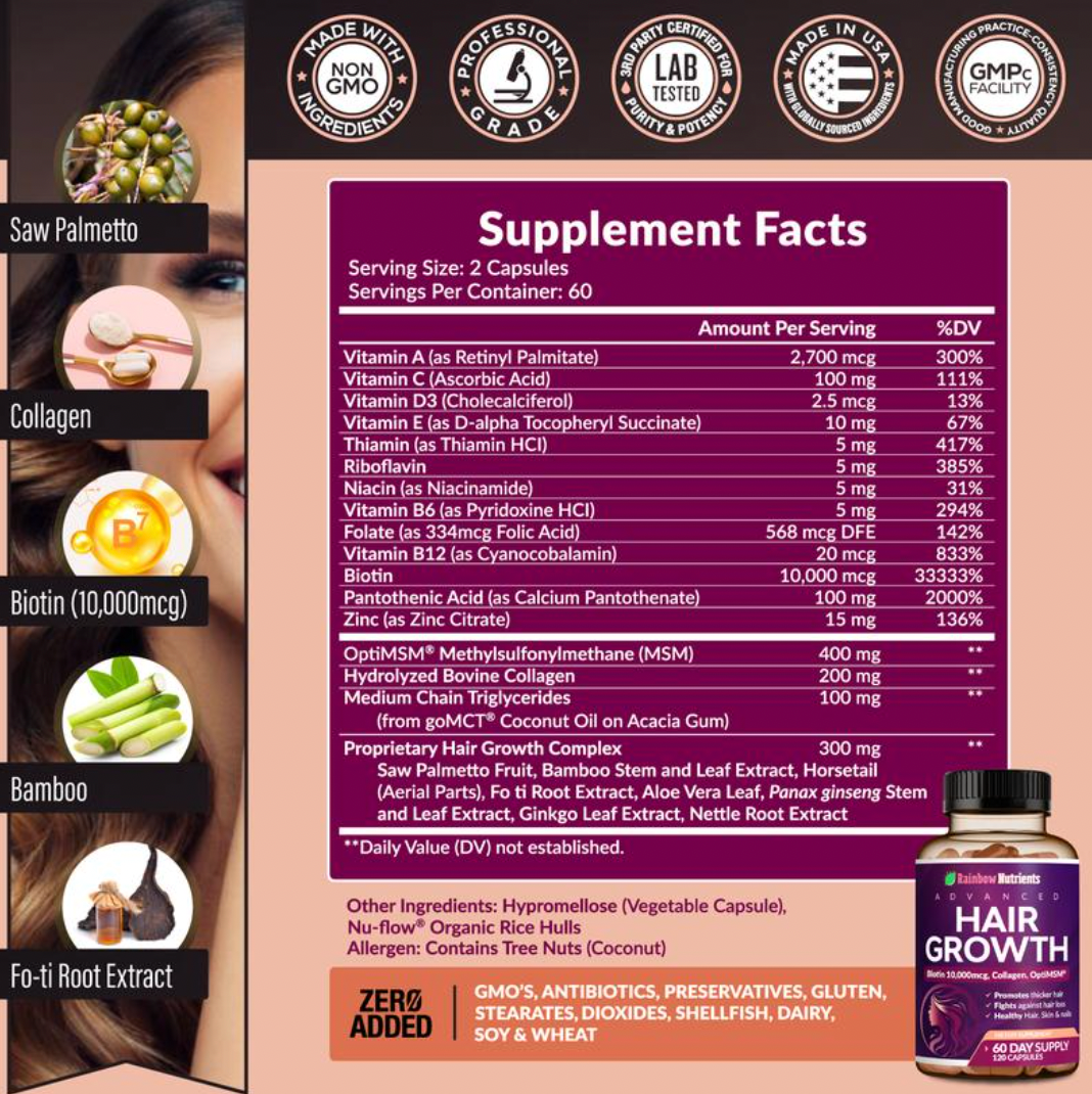 Hair Growth Ultimate Supplement