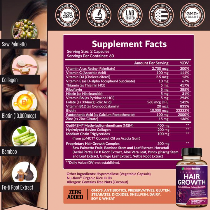 Hair Growth Ultimate Supplement