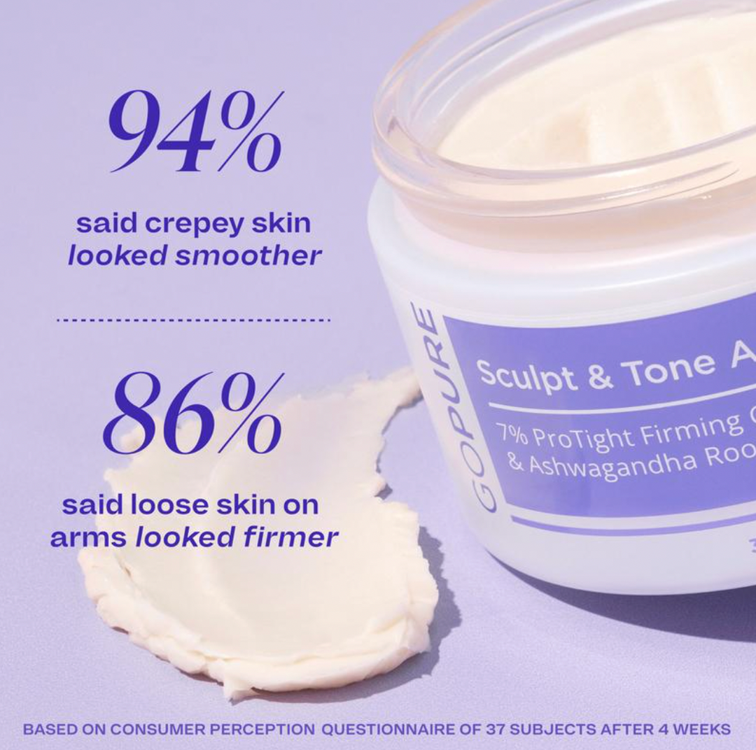 GoPure Sculpt & Tone Arm Cream