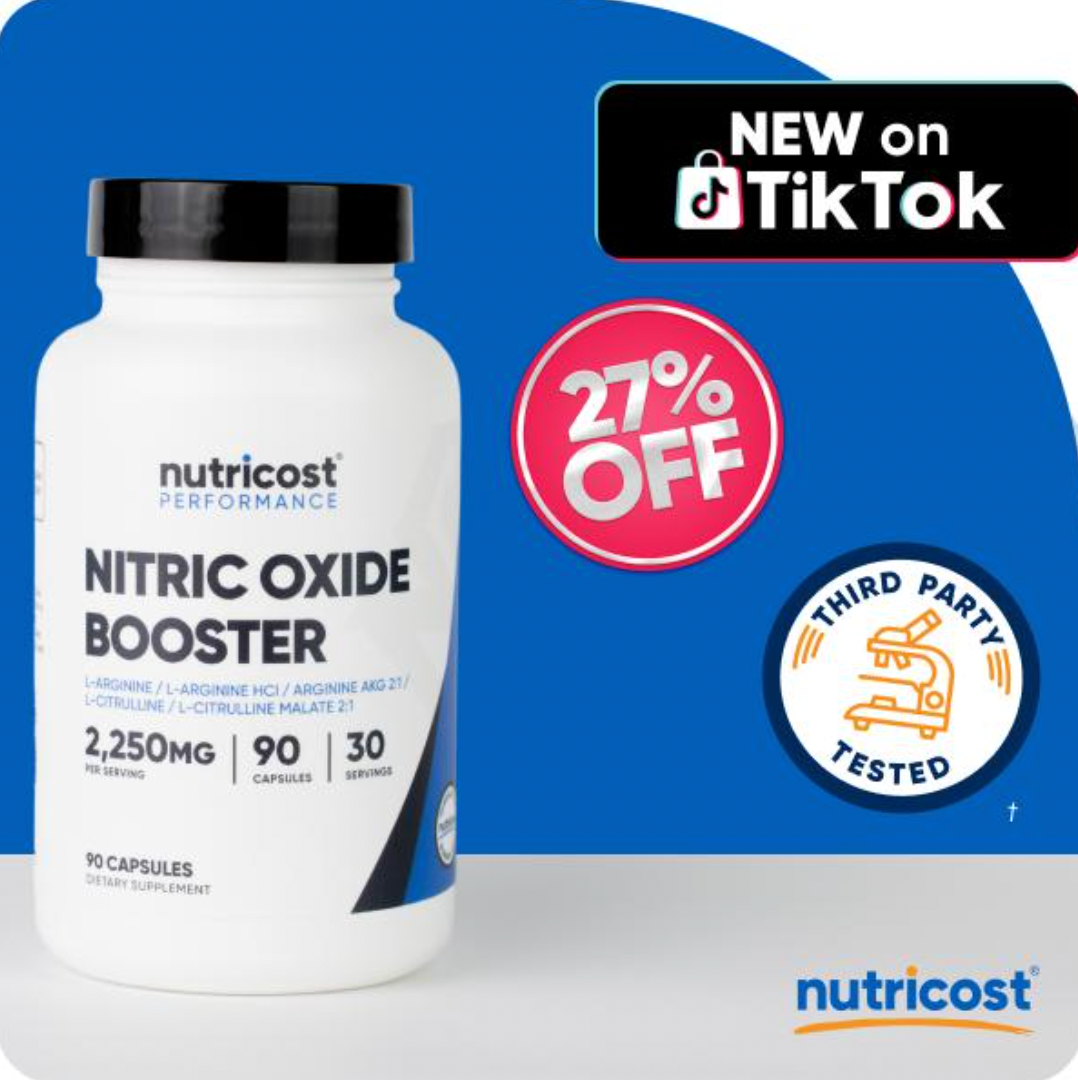 Nutricost Nitric Oxide Booster (Capsules x90)