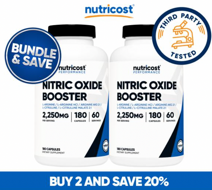 Nutricost Nitric Oxide Booster (Capsules x90)
