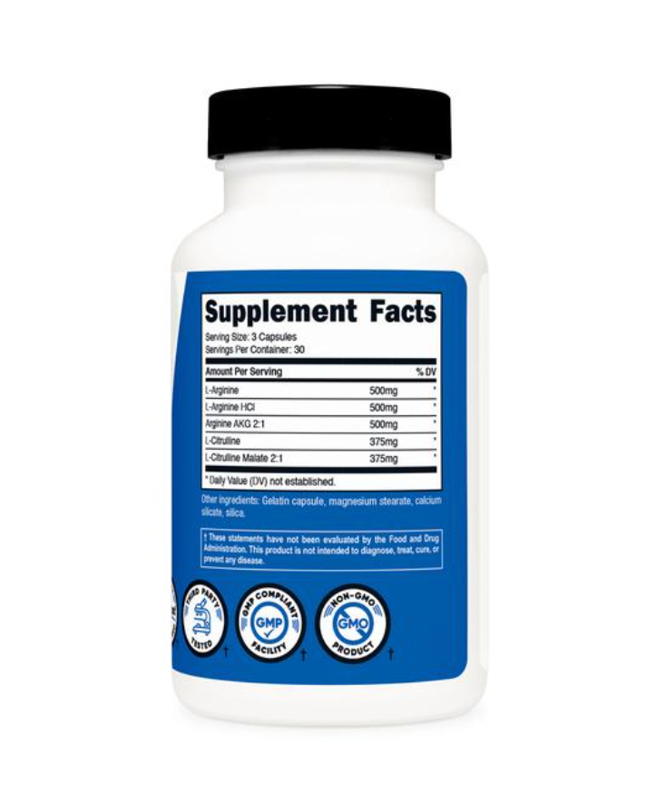 Nutricost Nitric Oxide Booster (Capsules x90)