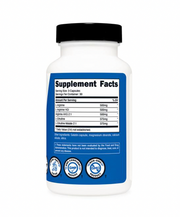 Nutricost Nitric Oxide Booster (Capsules x90)