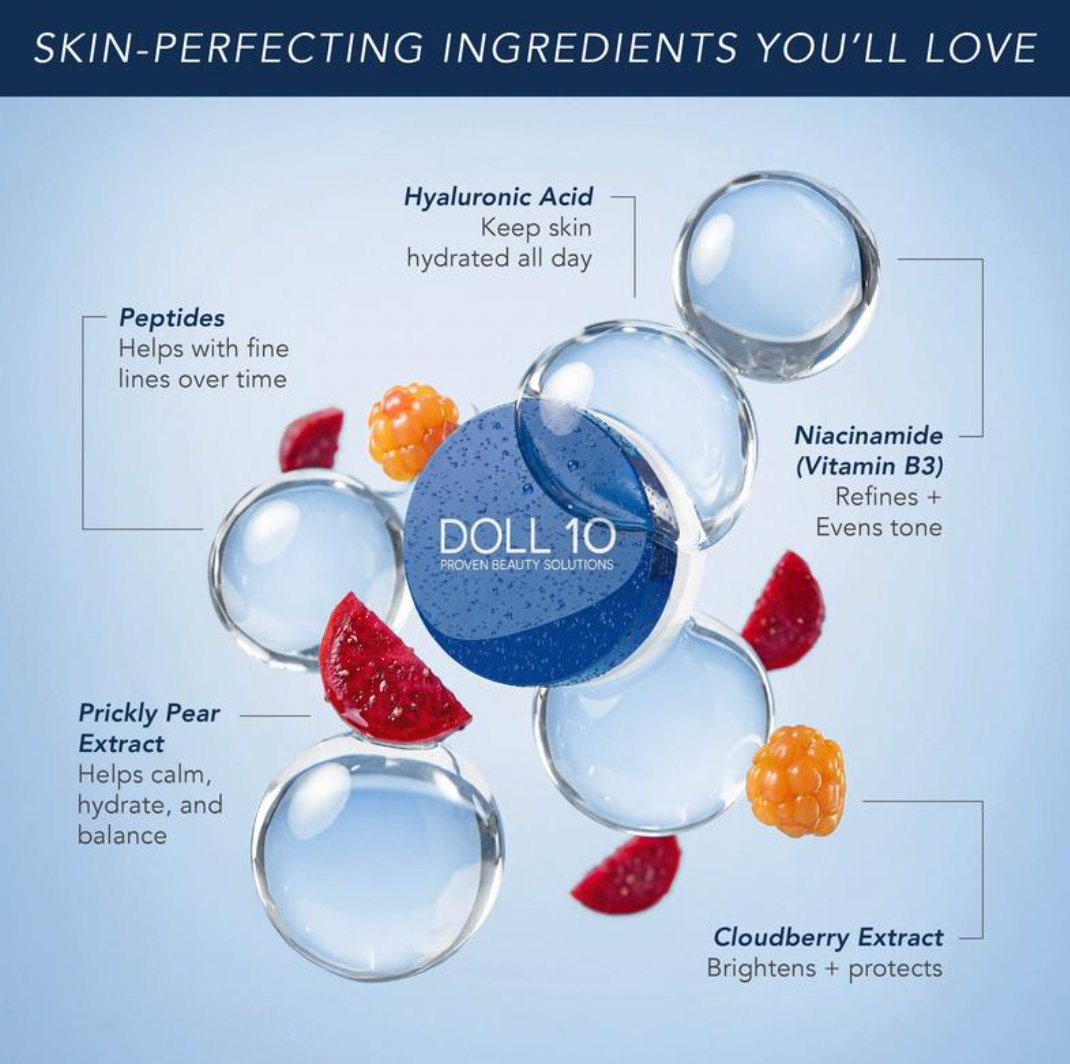 DOLL 10 Waterblur Hydrating Setting Powder