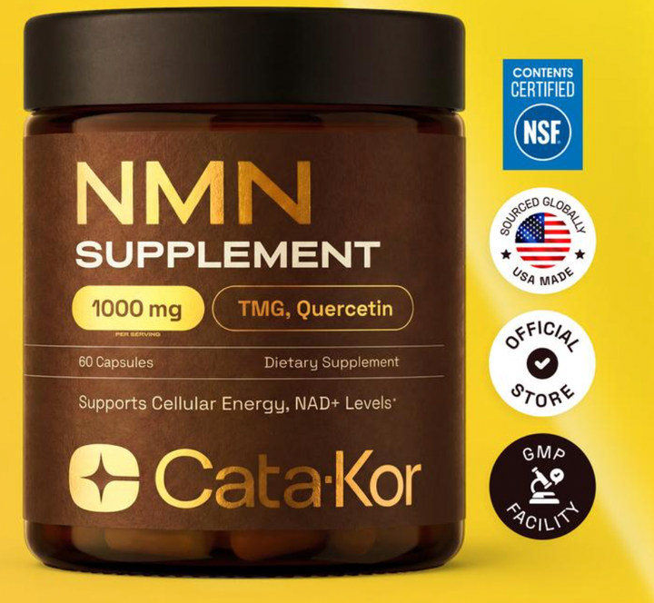 NMN NAD+ Support – 4-in-1 Longevity Formula