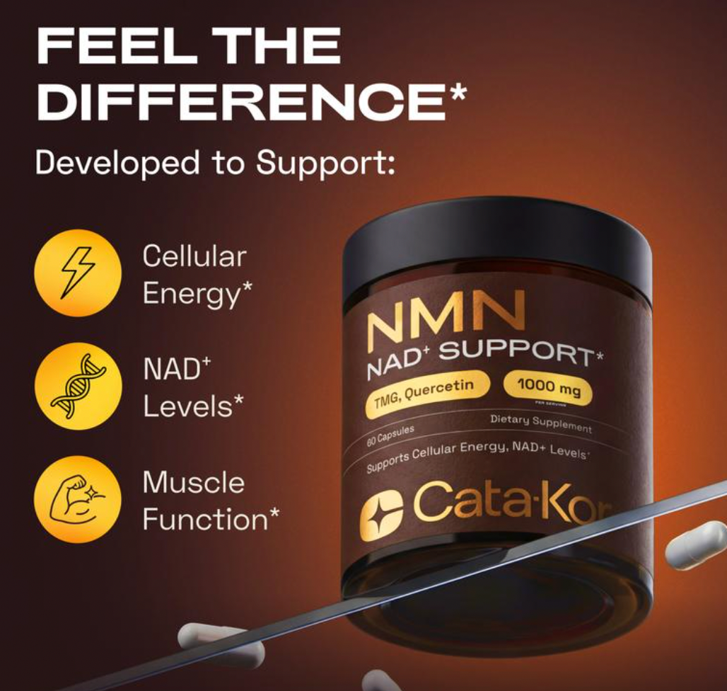 NMN NAD+ Support – 4-in-1 Longevity Formula