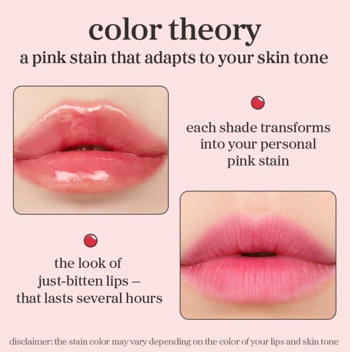 Korean Apple Lip Oil + Lip Stain