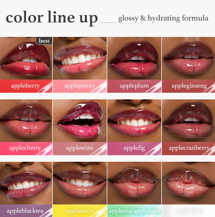 Korean Apple Lip Oil + Lip Stain
