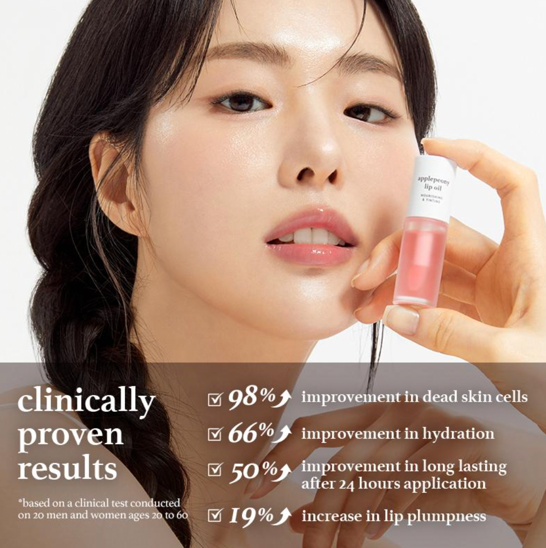 Korean Apple Lip Oil + Lip Stain