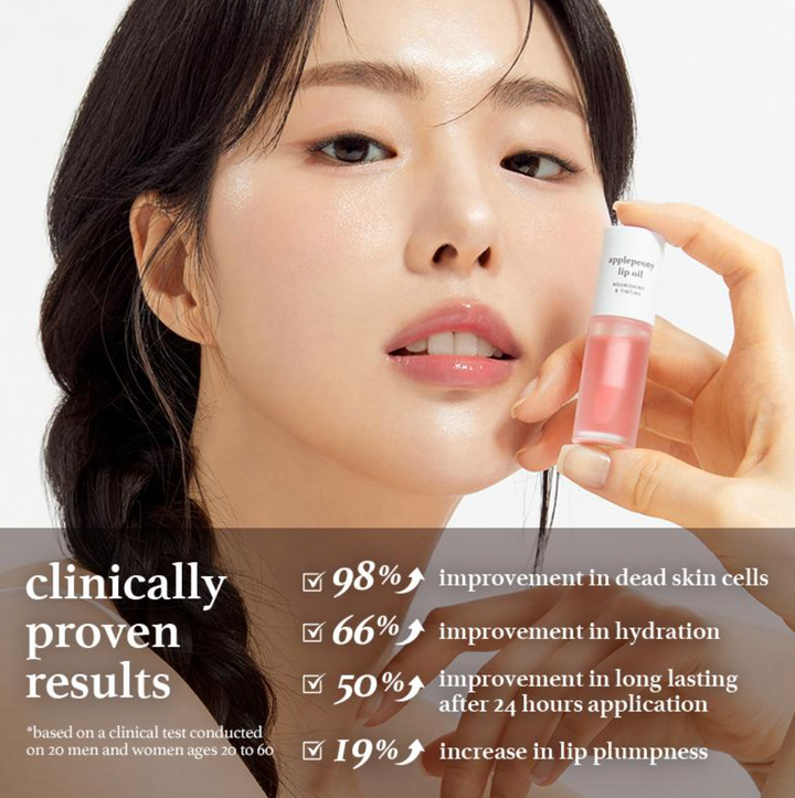 Korean Apple Lip Oil + Lip Stain