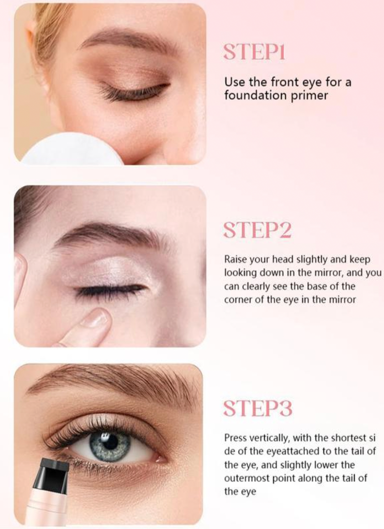 Eyeliner Stamp Pen – Quick, Perfect, Waterproof Wings