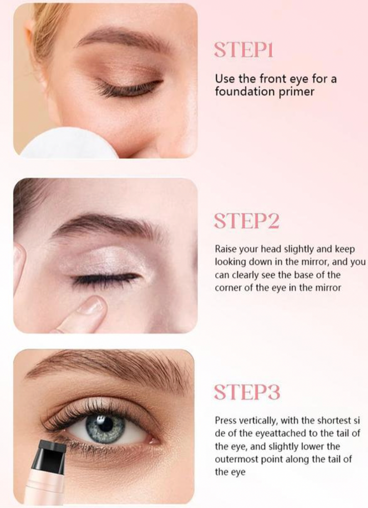 Eyeliner Stamp Pen – Quick, Perfect, Waterproof Wings