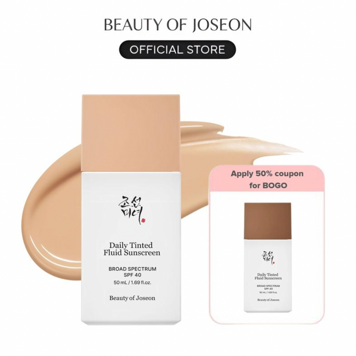 ⭐ BEAUTY OF JOSEON – DAILY TINTED SUNSCREEN (SPF 40)